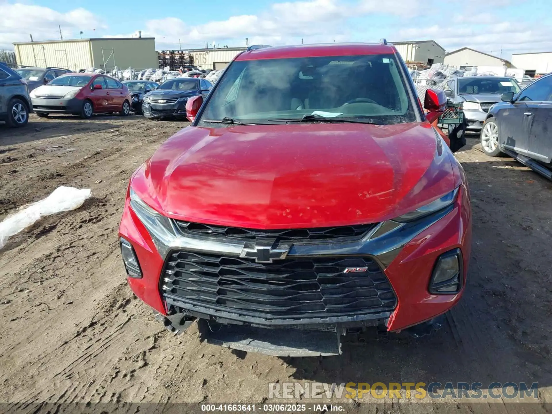 12 Photograph of a damaged car 3GNKBERS9NS112212 CHEVROLET BLAZER 2022
