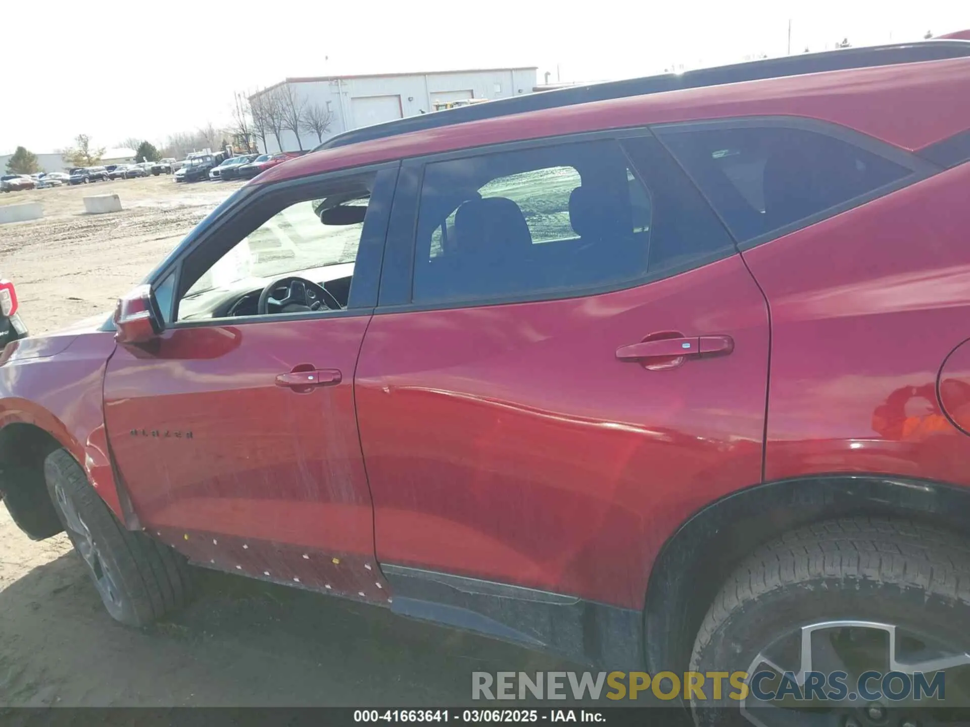 14 Photograph of a damaged car 3GNKBERS9NS112212 CHEVROLET BLAZER 2022
