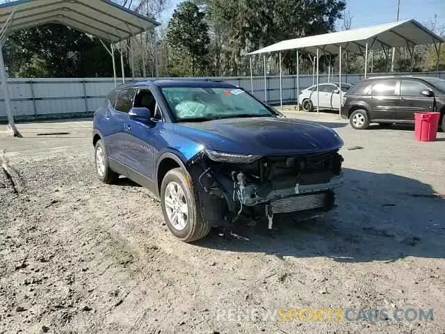 12 Photograph of a damaged car 3GNKBHR40NS197220 CHEVROLET BLAZER 2022