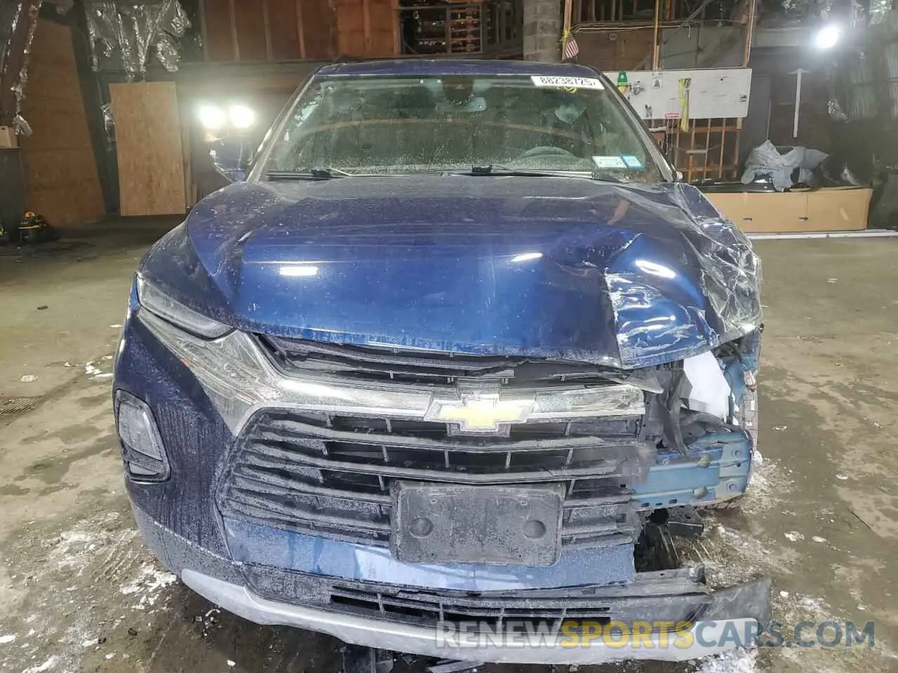 5 Photograph of a damaged car 3GNKBHR41NS139925 CHEVROLET BLAZER 2022