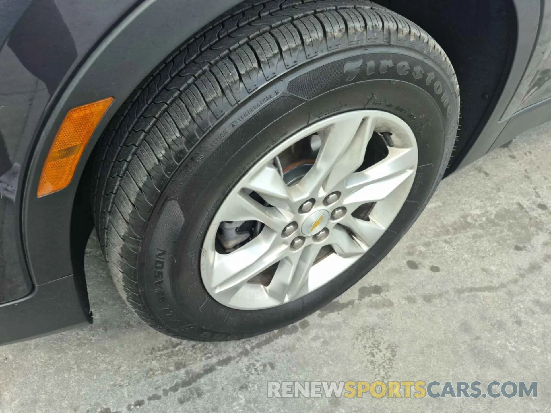 1 Photograph of a damaged car 3GNKBHR42NS208332 CHEVROLET BLAZER 2022