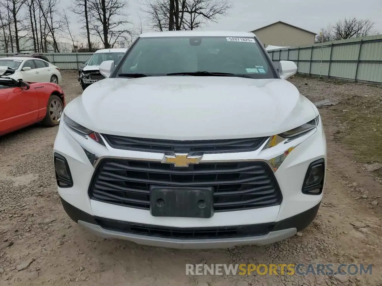 5 Photograph of a damaged car 3GNKBHR44NS116459 CHEVROLET BLAZER 2022