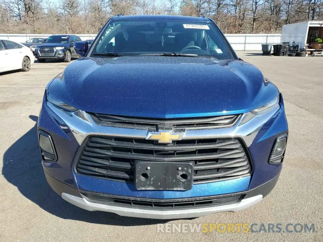 5 Photograph of a damaged car 3GNKBHR46NS137295 CHEVROLET BLAZER 2022