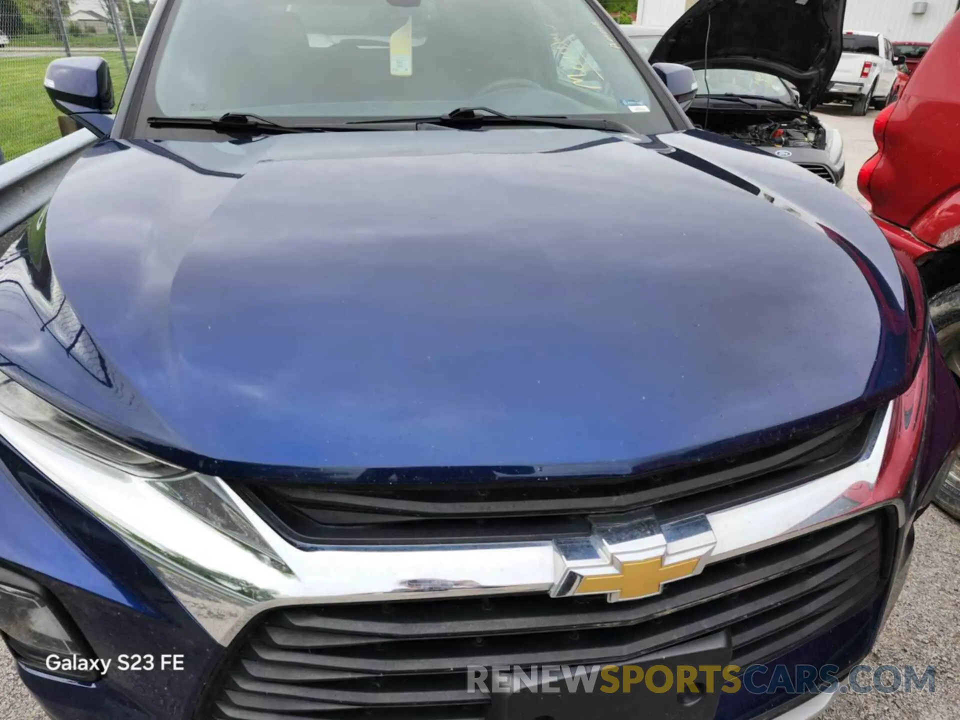 2 Photograph of a damaged car 3GNKBHR46NS212447 CHEVROLET BLAZER 2022