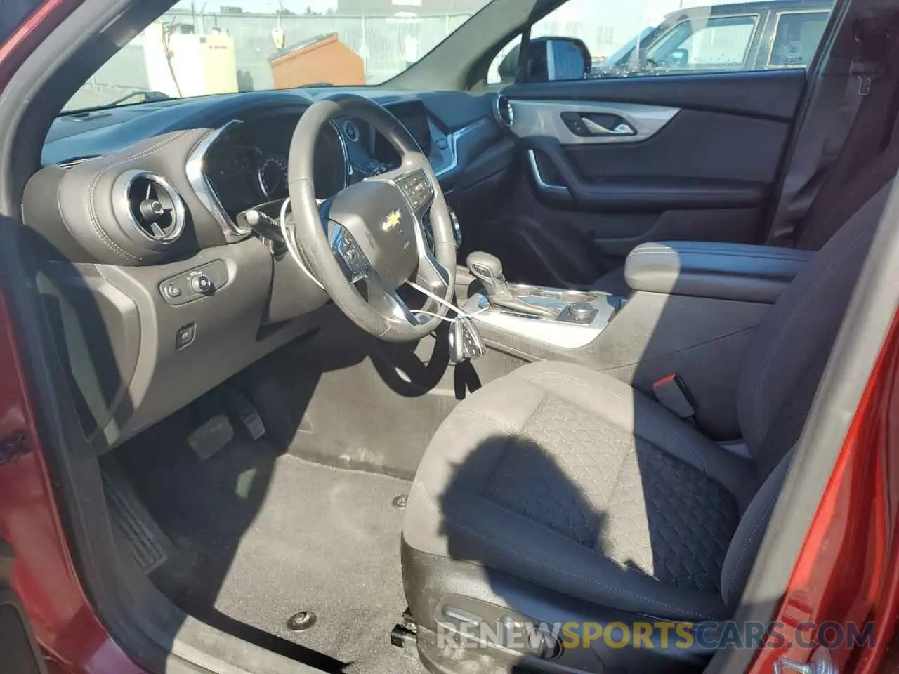 7 Photograph of a damaged car 3GNKBHRS6NS146707 CHEVROLET BLAZER 2022