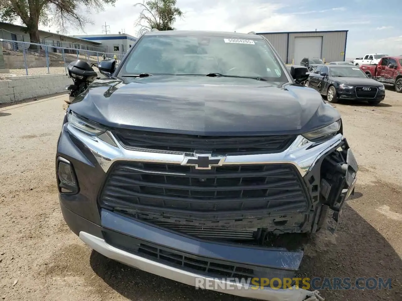 5 Photograph of a damaged car 3GNKBJR41NS236338 CHEVROLET BLAZER 2022