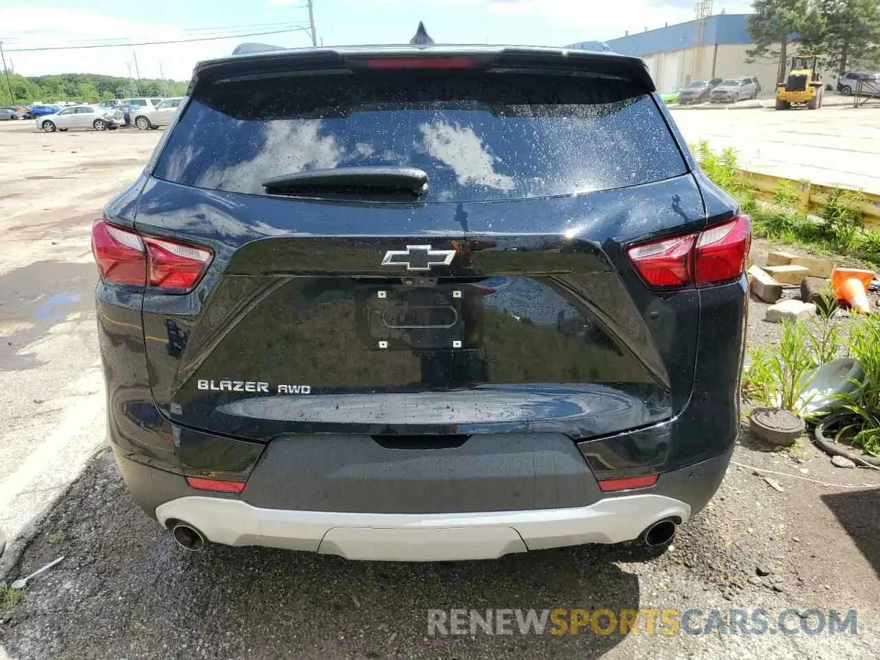 6 Photograph of a damaged car 3GNKBJRS3NS139480 CHEVROLET BLAZER 2022