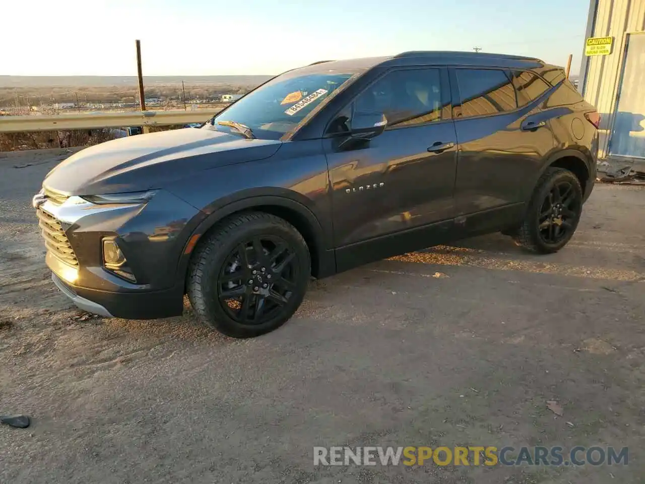 1 Photograph of a damaged car 3GNKBJRSXNS218029 CHEVROLET BLAZER 2022