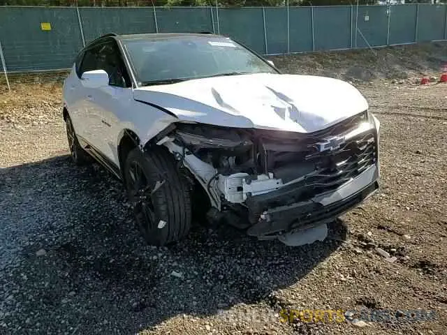 11 Photograph of a damaged car 3GNKBKRS4NS198298 CHEVROLET BLAZER 2022