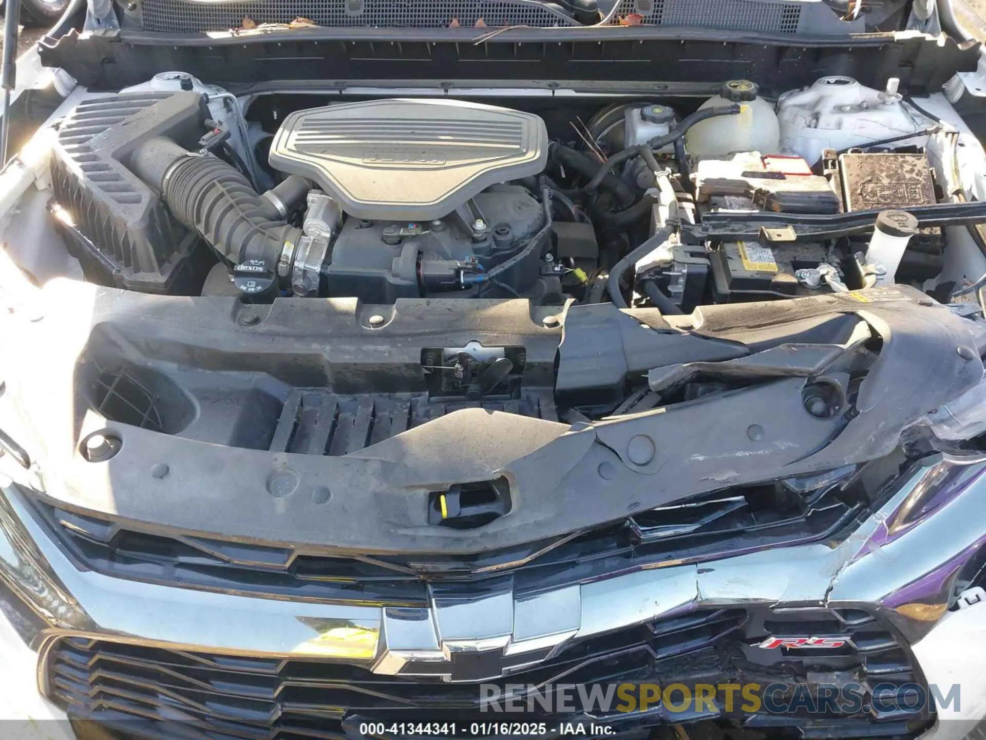 10 Photograph of a damaged car 3GNKBKRS7NS223680 CHEVROLET BLAZER 2022
