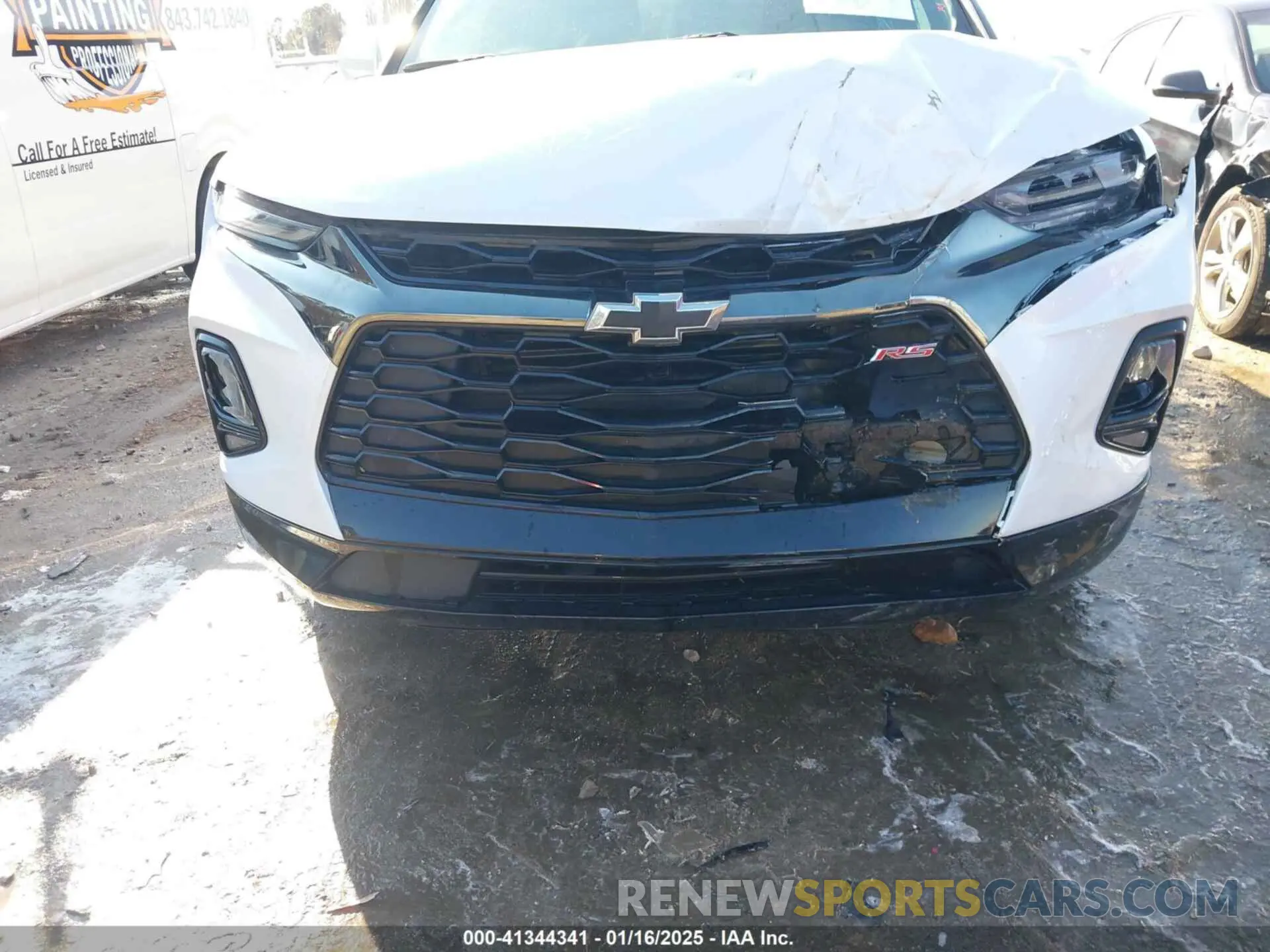 6 Photograph of a damaged car 3GNKBKRS7NS223680 CHEVROLET BLAZER 2022