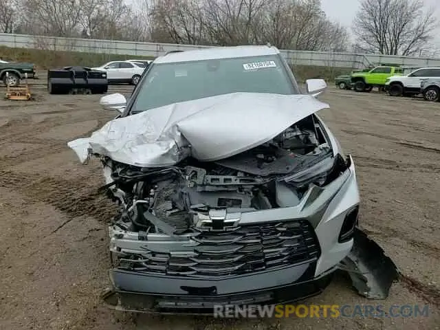 10 Photograph of a damaged car 3GNKBKRS9NS146018 CHEVROLET BLAZER 2022