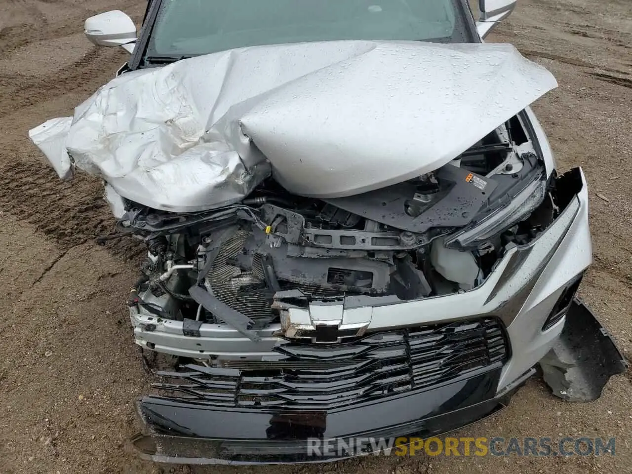 13 Photograph of a damaged car 3GNKBKRS9NS146018 CHEVROLET BLAZER 2022