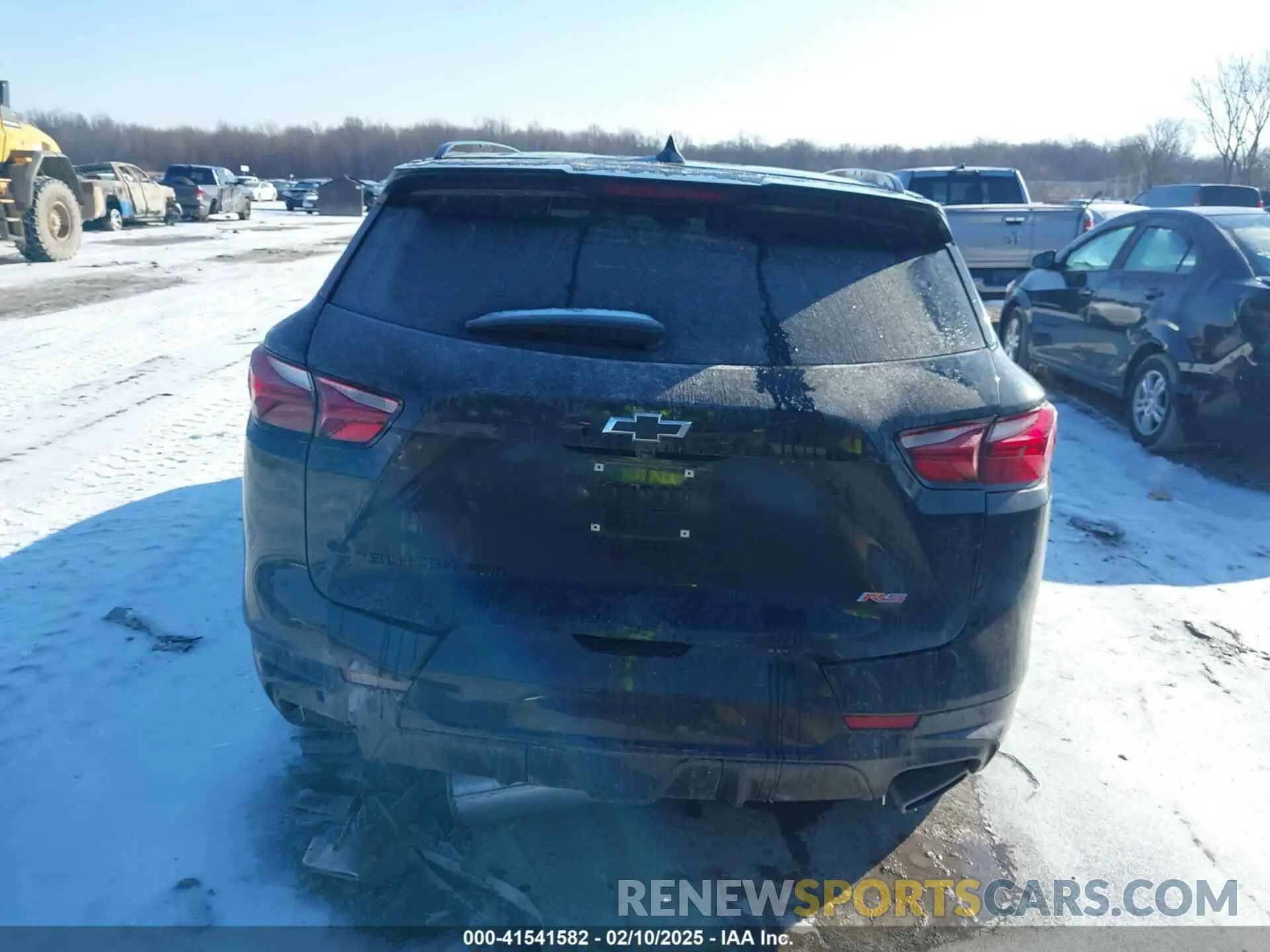 16 Photograph of a damaged car 3GNKBKRS9NS236205 CHEVROLET BLAZER 2022