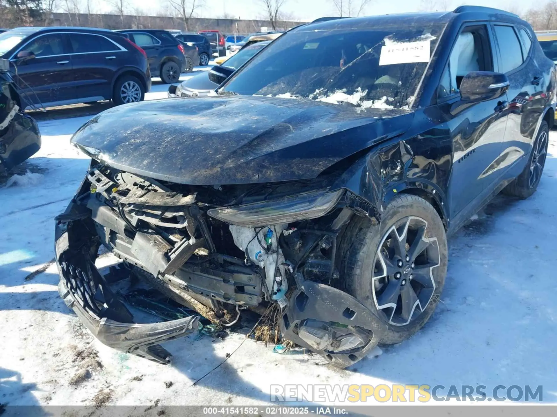 6 Photograph of a damaged car 3GNKBKRS9NS236205 CHEVROLET BLAZER 2022