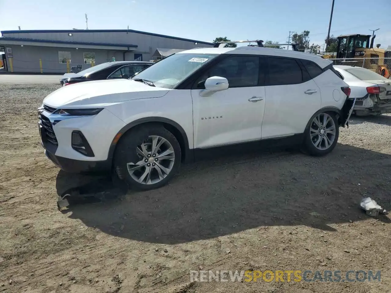 1 Photograph of a damaged car 3GNKBLRS3NS159305 CHEVROLET BLAZER 2022