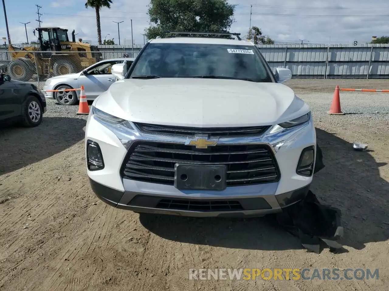 5 Photograph of a damaged car 3GNKBLRS3NS159305 CHEVROLET BLAZER 2022