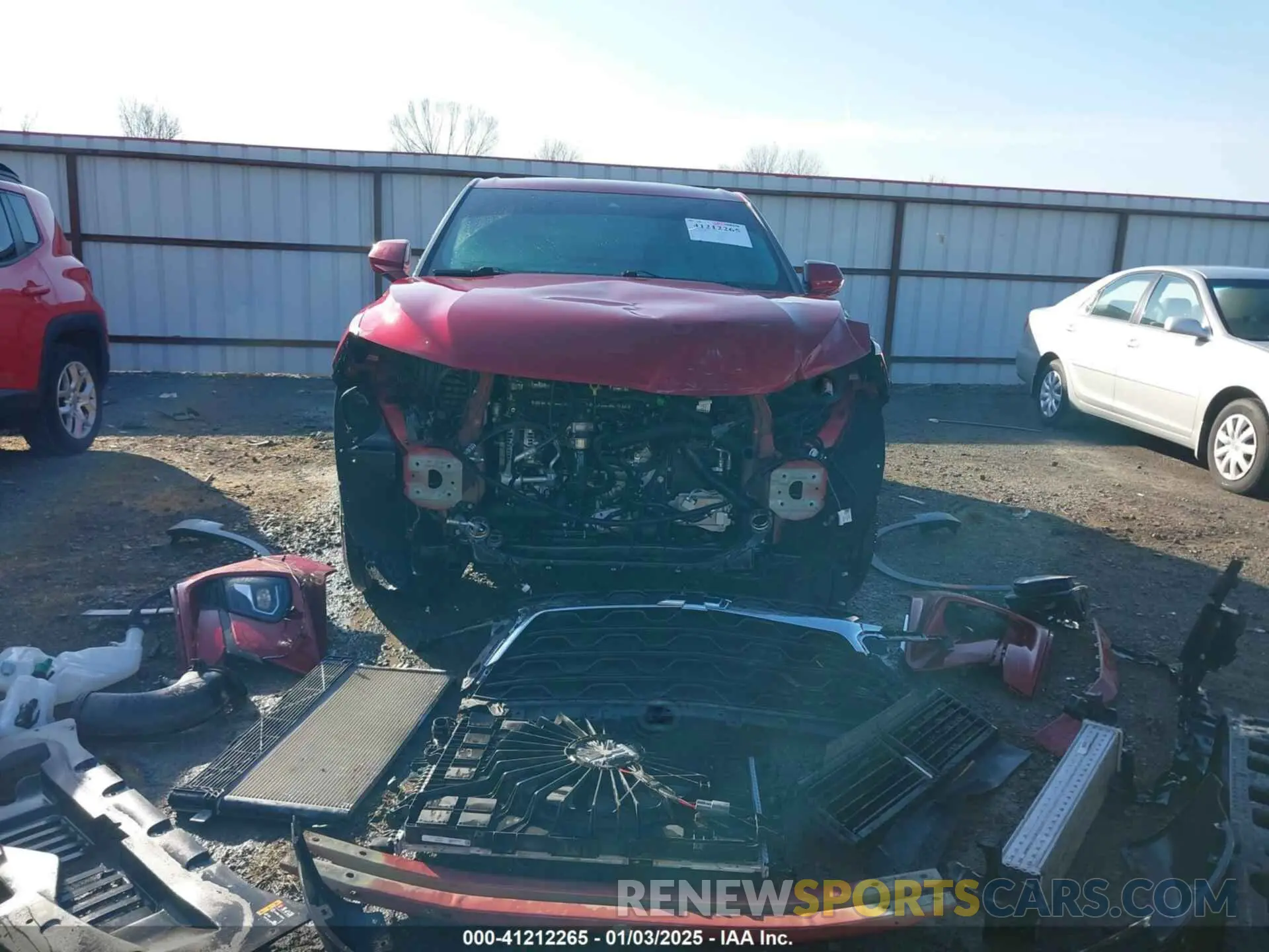 12 Photograph of a damaged car 3GNKBCR41PS173949 CHEVROLET BLAZER 2023