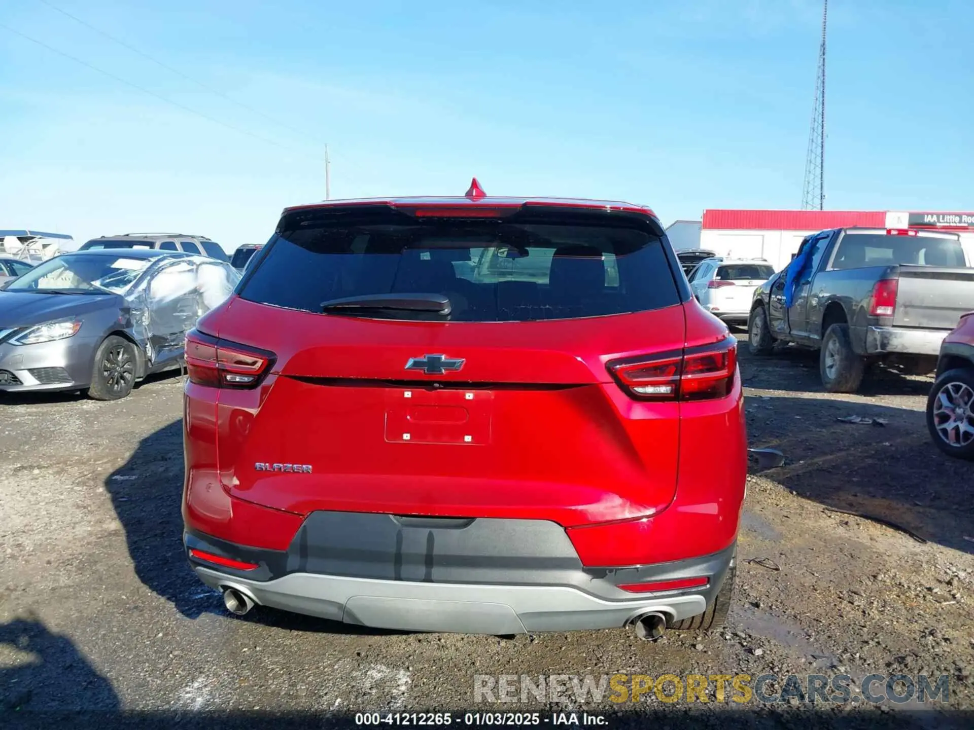 16 Photograph of a damaged car 3GNKBCR41PS173949 CHEVROLET BLAZER 2023