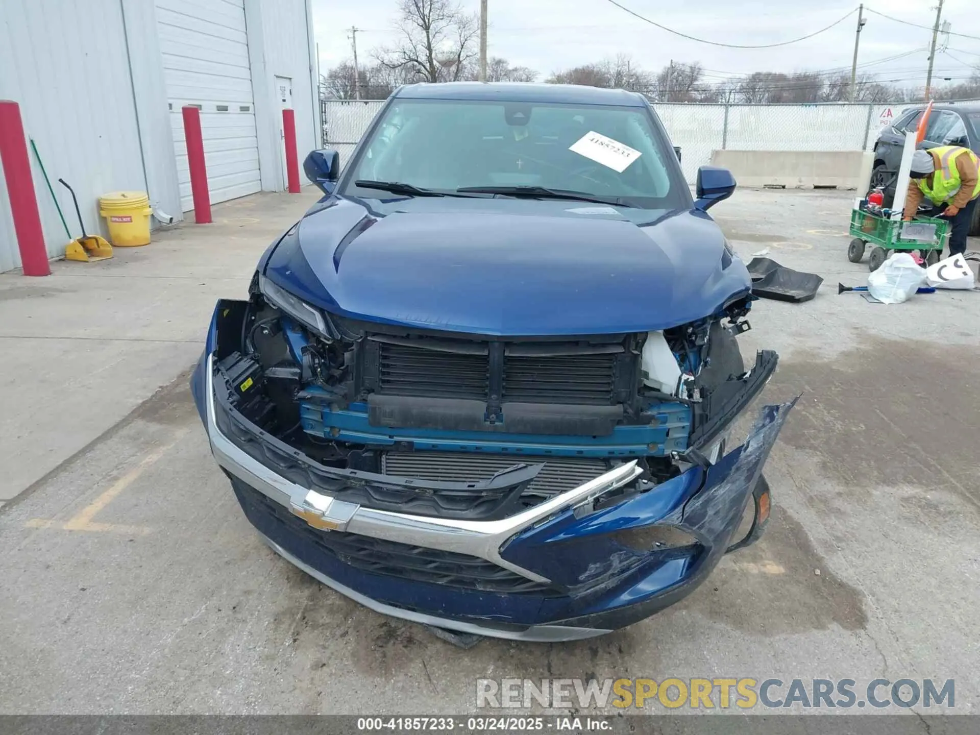 12 Photograph of a damaged car 3GNKBCR43PS102445 CHEVROLET BLAZER 2023