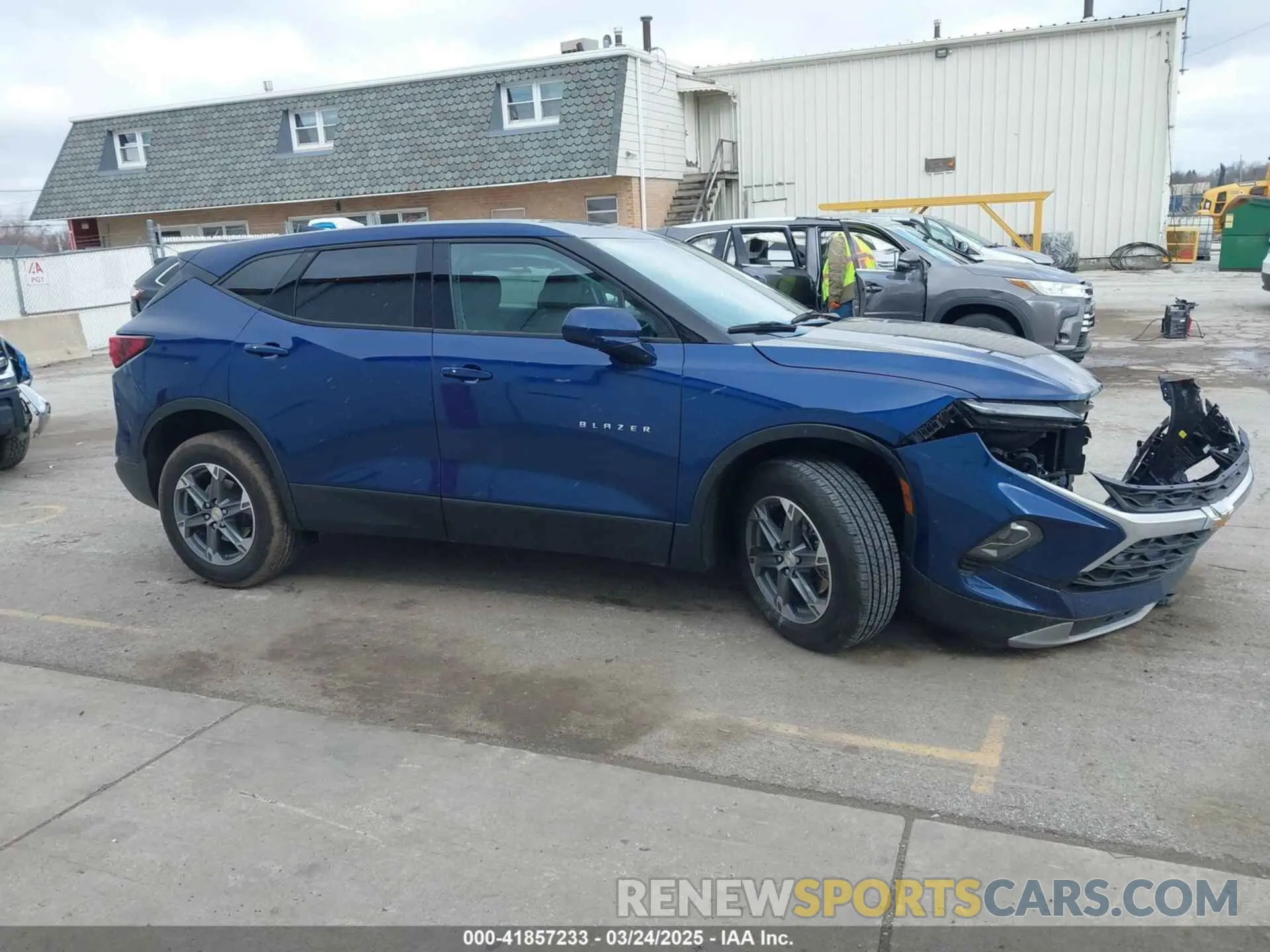 13 Photograph of a damaged car 3GNKBCR43PS102445 CHEVROLET BLAZER 2023