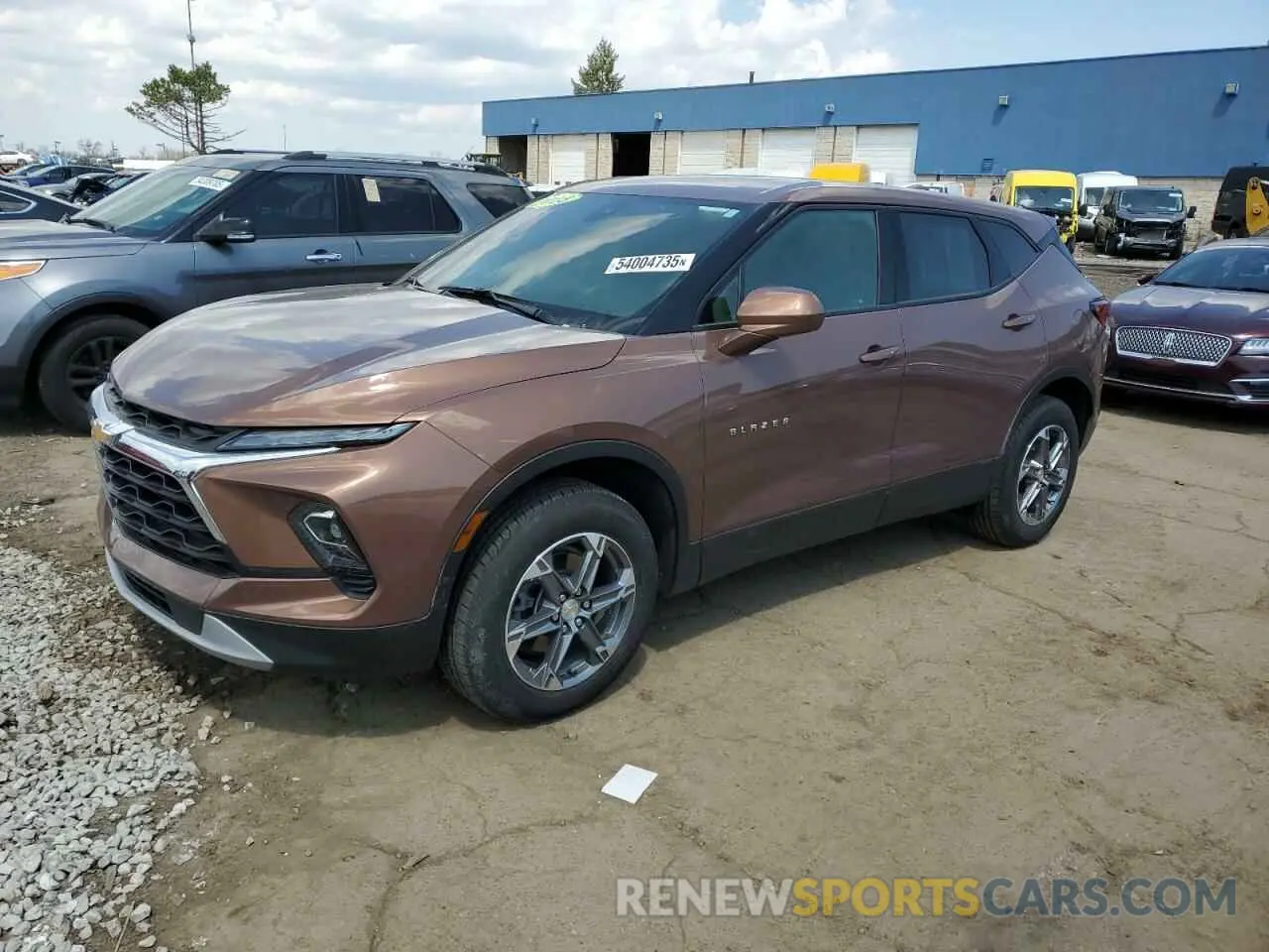 1 Photograph of a damaged car 3GNKBCR43PS159485 CHEVROLET BLAZER 2023