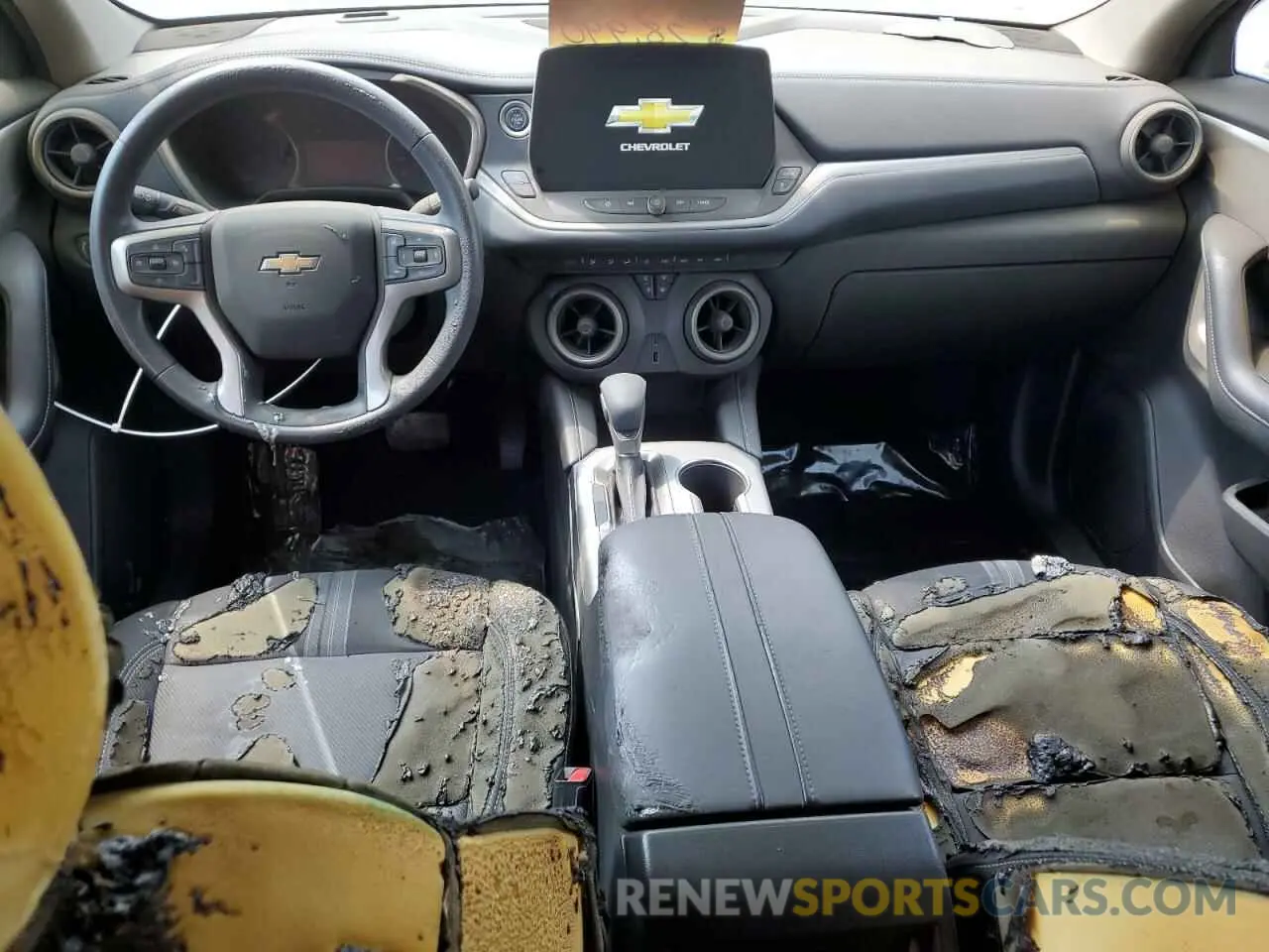 8 Photograph of a damaged car 3GNKBCR43PS159485 CHEVROLET BLAZER 2023