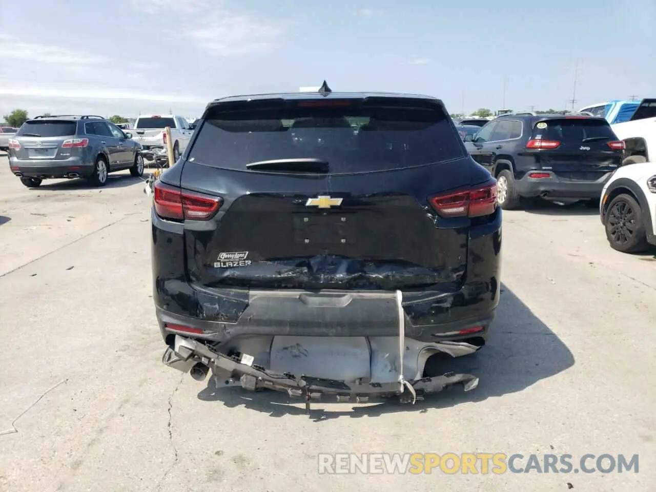 6 Photograph of a damaged car 3GNKBCR43PS193670 CHEVROLET BLAZER 2023