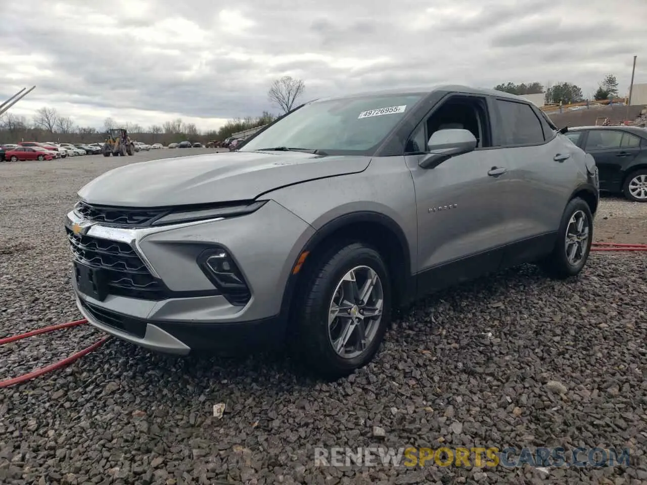 1 Photograph of a damaged car 3GNKBCR44PS211206 CHEVROLET BLAZER 2023
