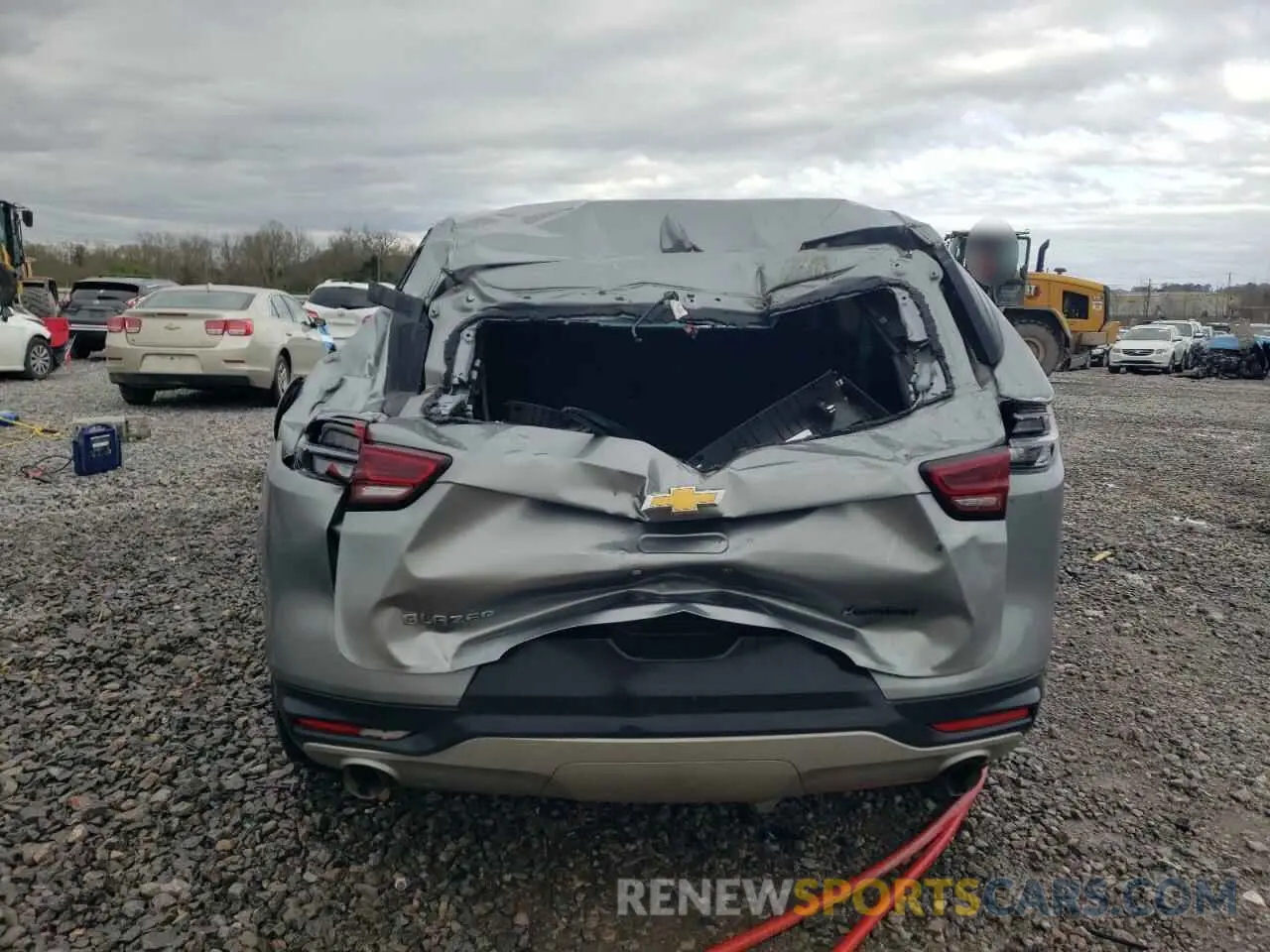 6 Photograph of a damaged car 3GNKBCR44PS211206 CHEVROLET BLAZER 2023