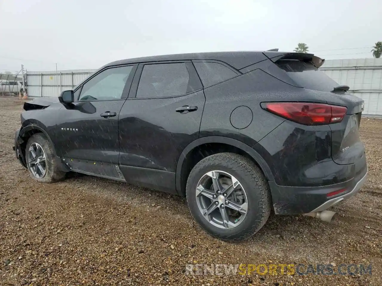 2 Photograph of a damaged car 3GNKBCR46PS101841 CHEVROLET BLAZER 2023