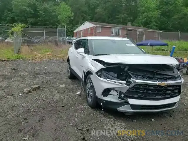 14 Photograph of a damaged car 3GNKBCR46PS186485 CHEVROLET BLAZER 2023