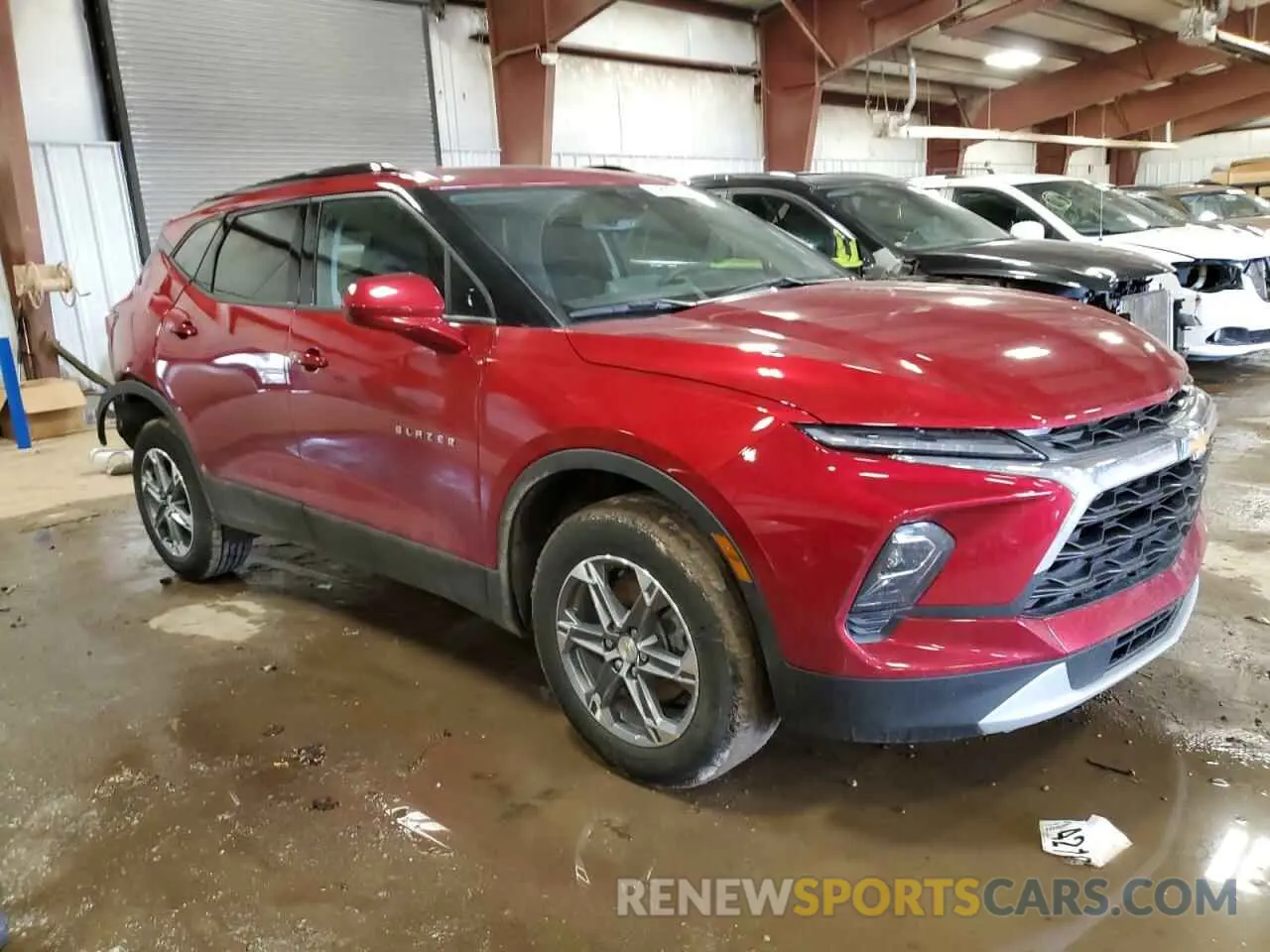 4 Photograph of a damaged car 3GNKBCR46PS207755 CHEVROLET BLAZER 2023