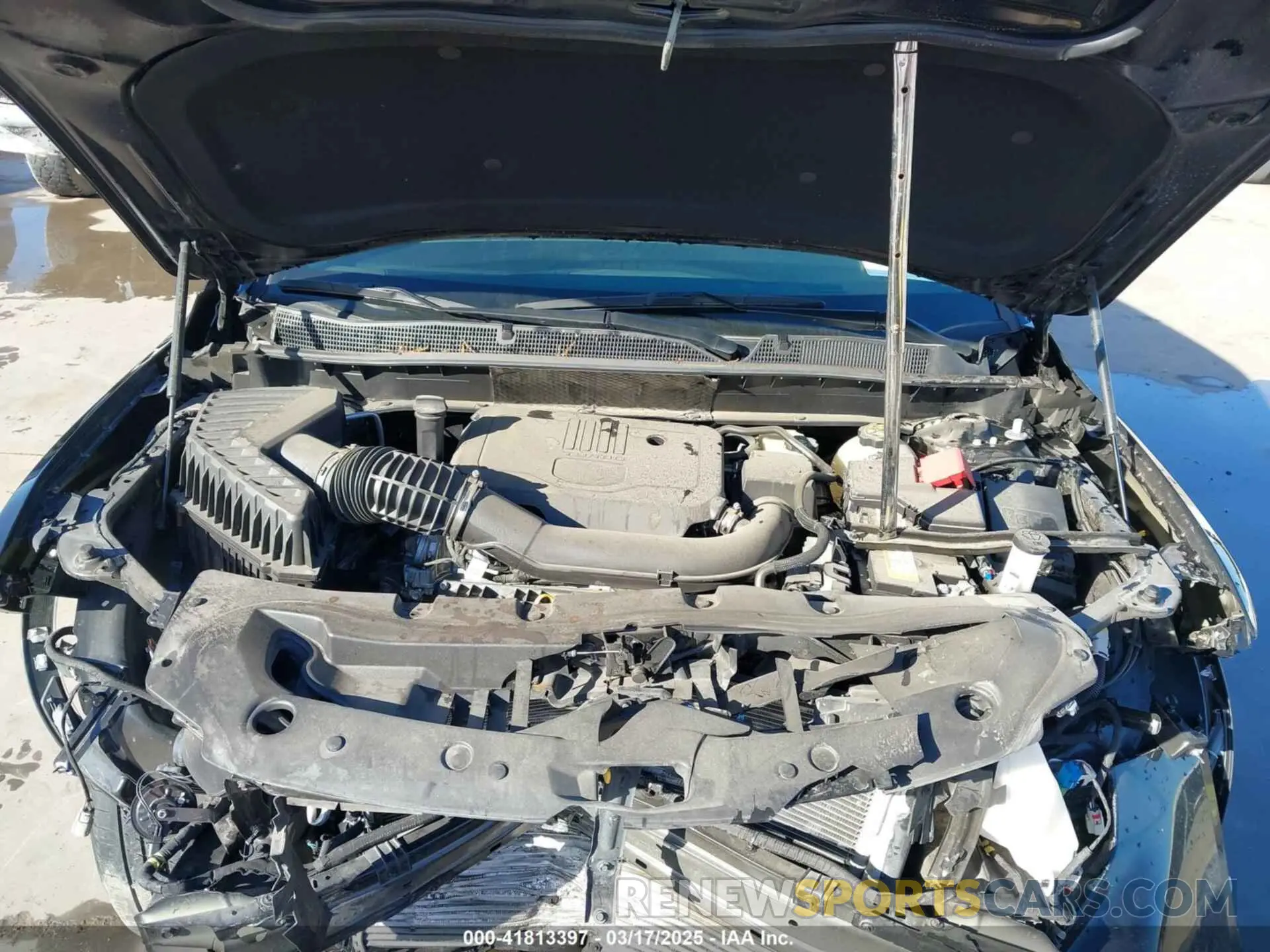10 Photograph of a damaged car 3GNKBCR46PS217699 CHEVROLET BLAZER 2023