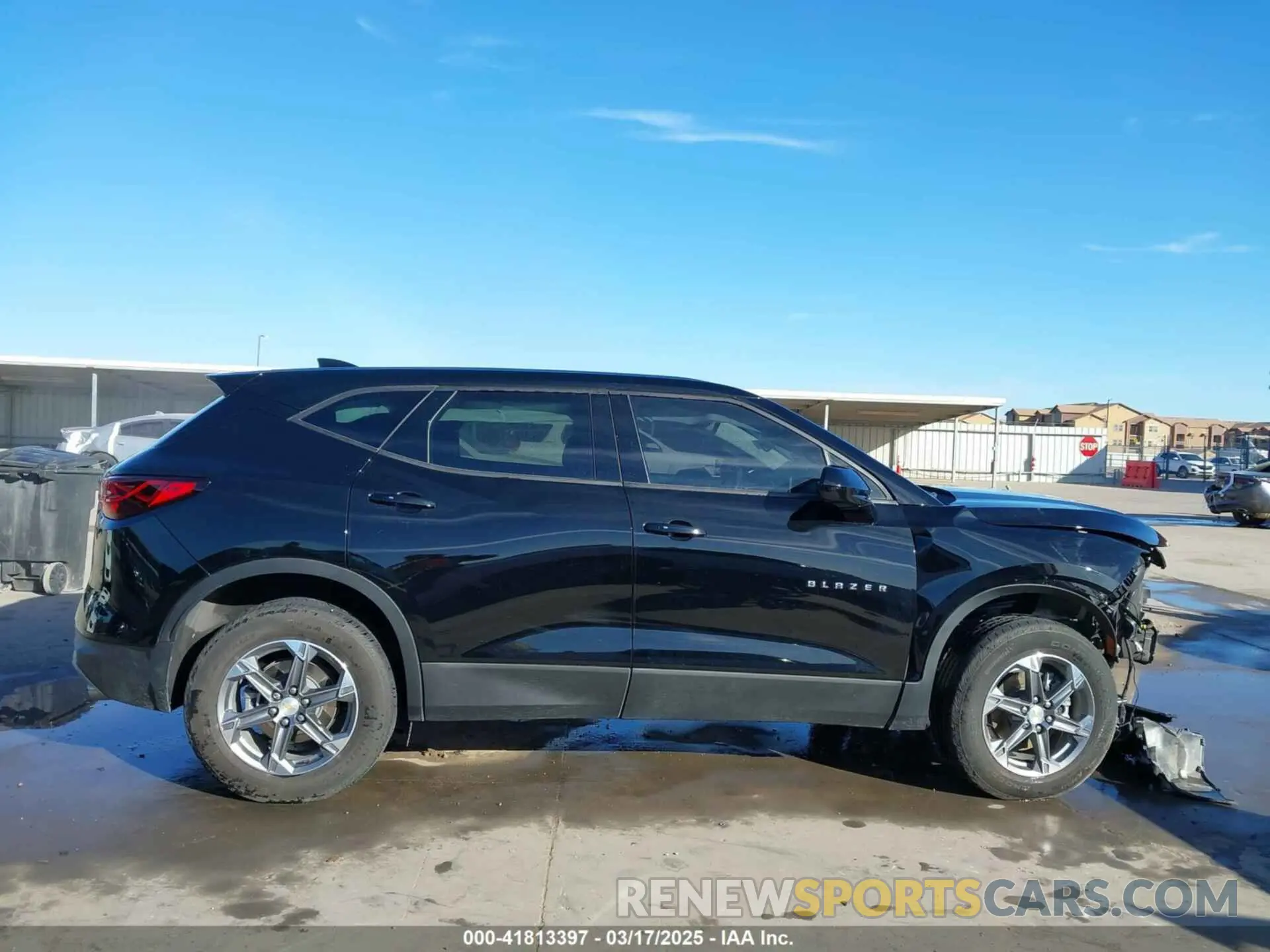 13 Photograph of a damaged car 3GNKBCR46PS217699 CHEVROLET BLAZER 2023