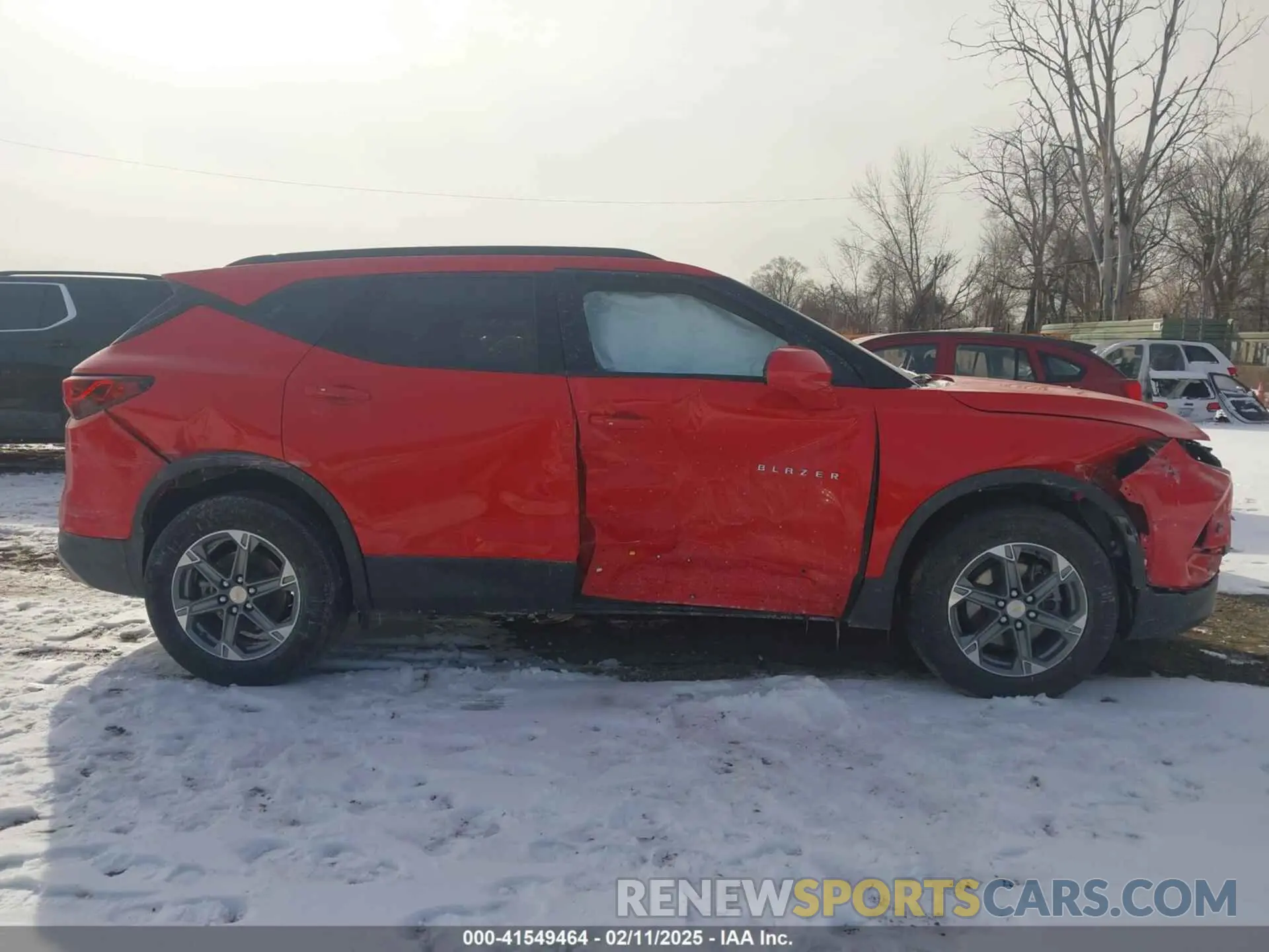 13 Photograph of a damaged car 3GNKBCR46PS221042 CHEVROLET BLAZER 2023