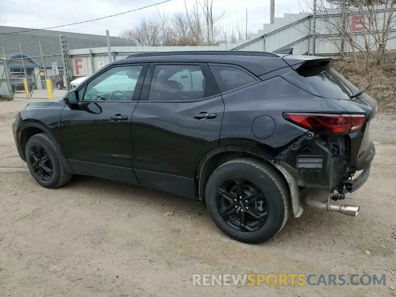2 Photograph of a damaged car 3GNKBCR48PS103722 CHEVROLET BLAZER 2023