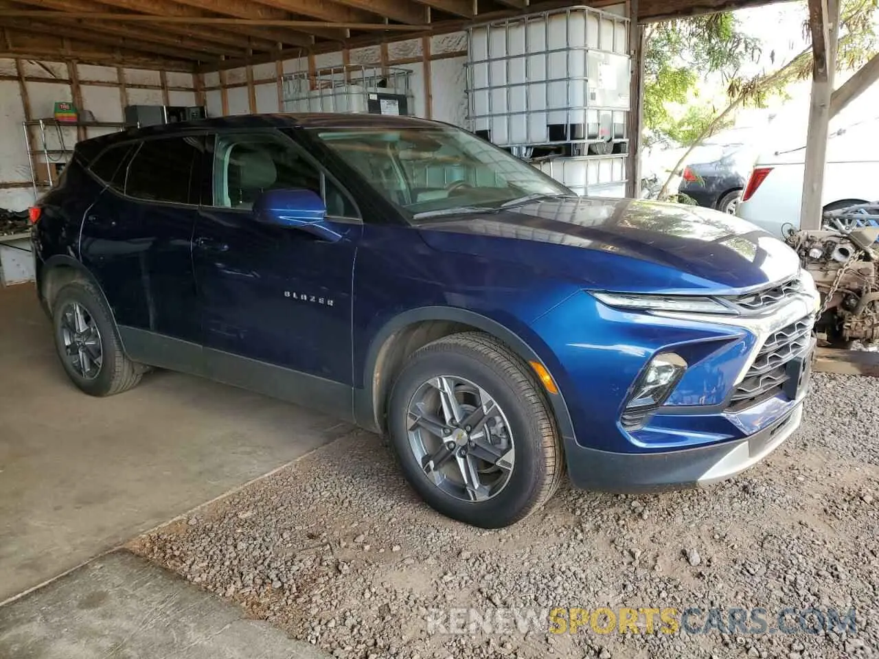4 Photograph of a damaged car 3GNKBCR48PS143881 CHEVROLET BLAZER 2023