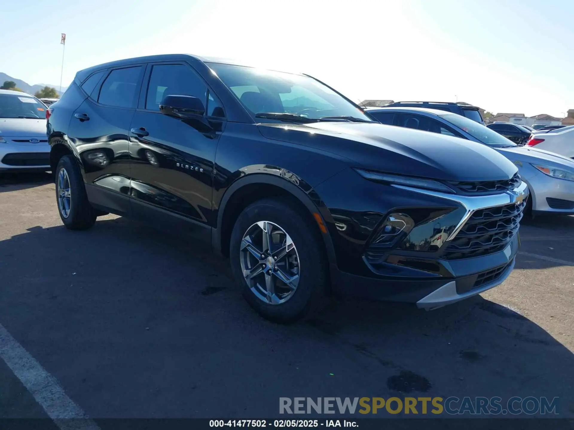 1 Photograph of a damaged car 3GNKBCR49PS153058 CHEVROLET BLAZER 2023