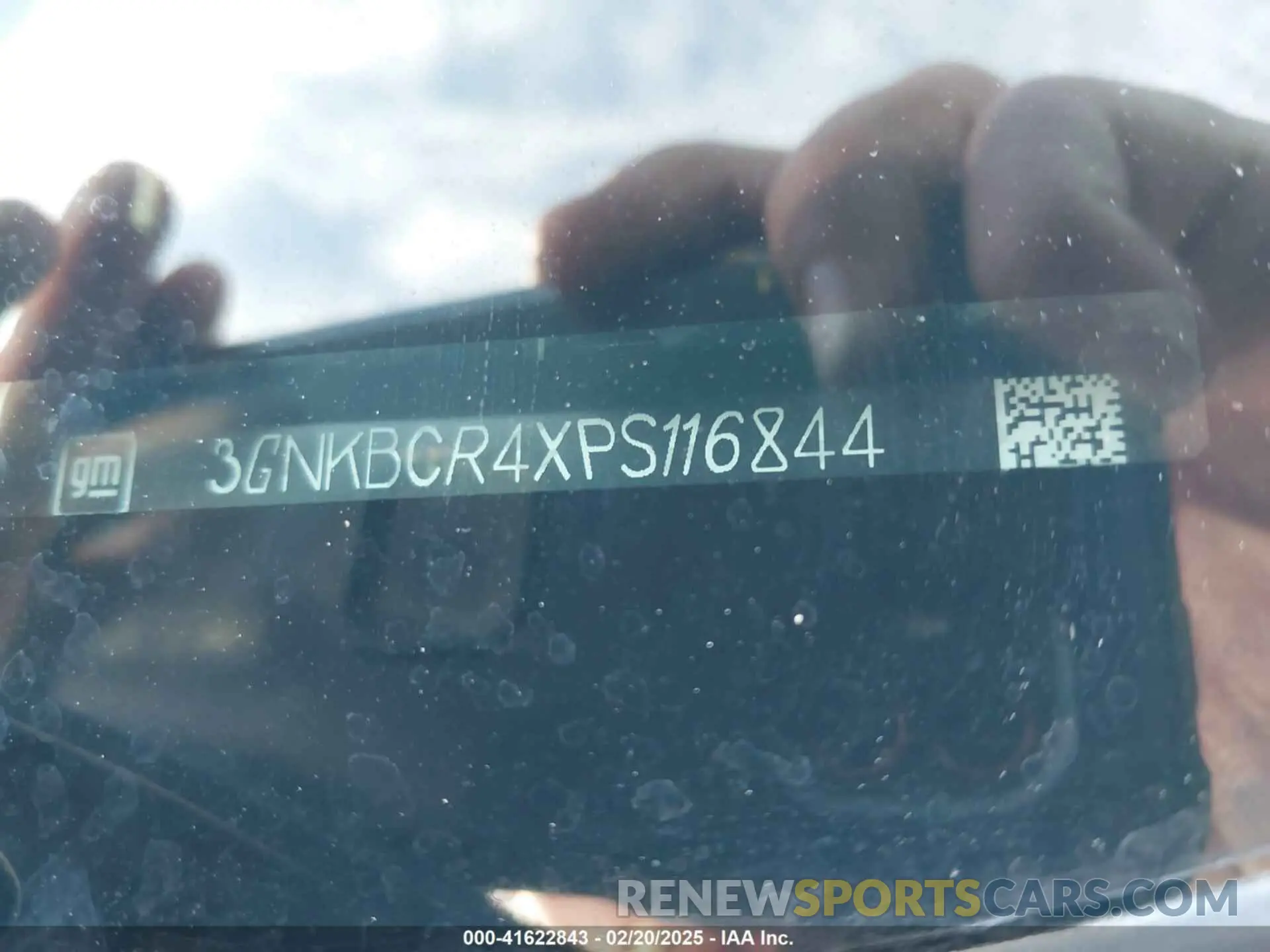 9 Photograph of a damaged car 3GNKBCR4XPS116844 CHEVROLET BLAZER 2023