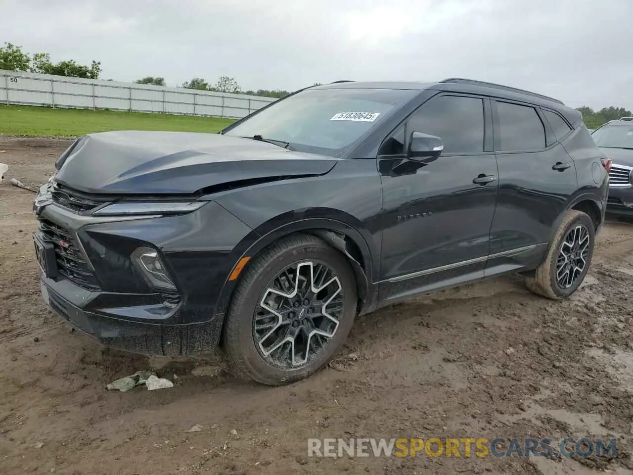 1 Photograph of a damaged car 3GNKBERS3PS103119 CHEVROLET BLAZER 2023