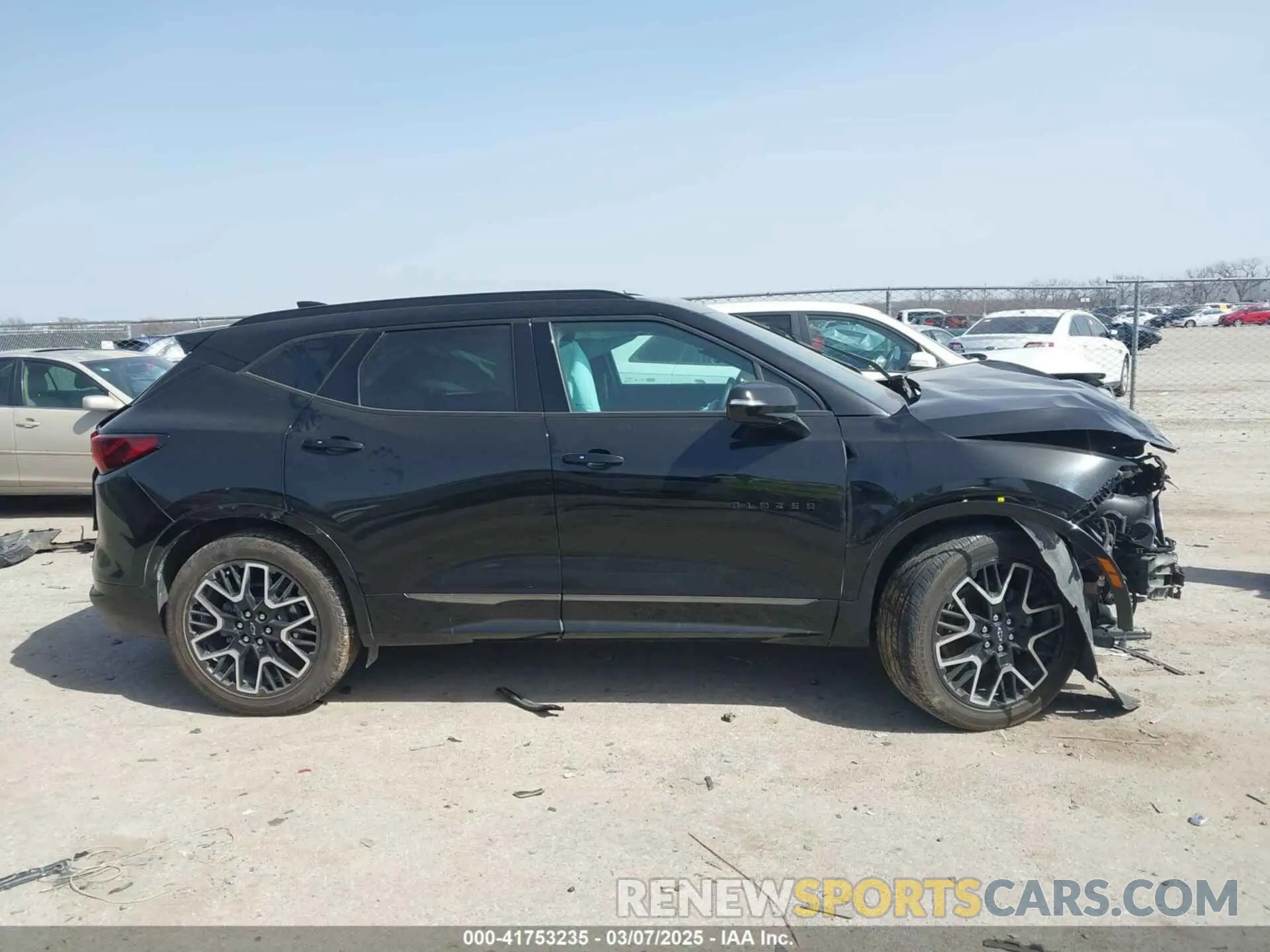 13 Photograph of a damaged car 3GNKBERS7PS102720 CHEVROLET BLAZER 2023