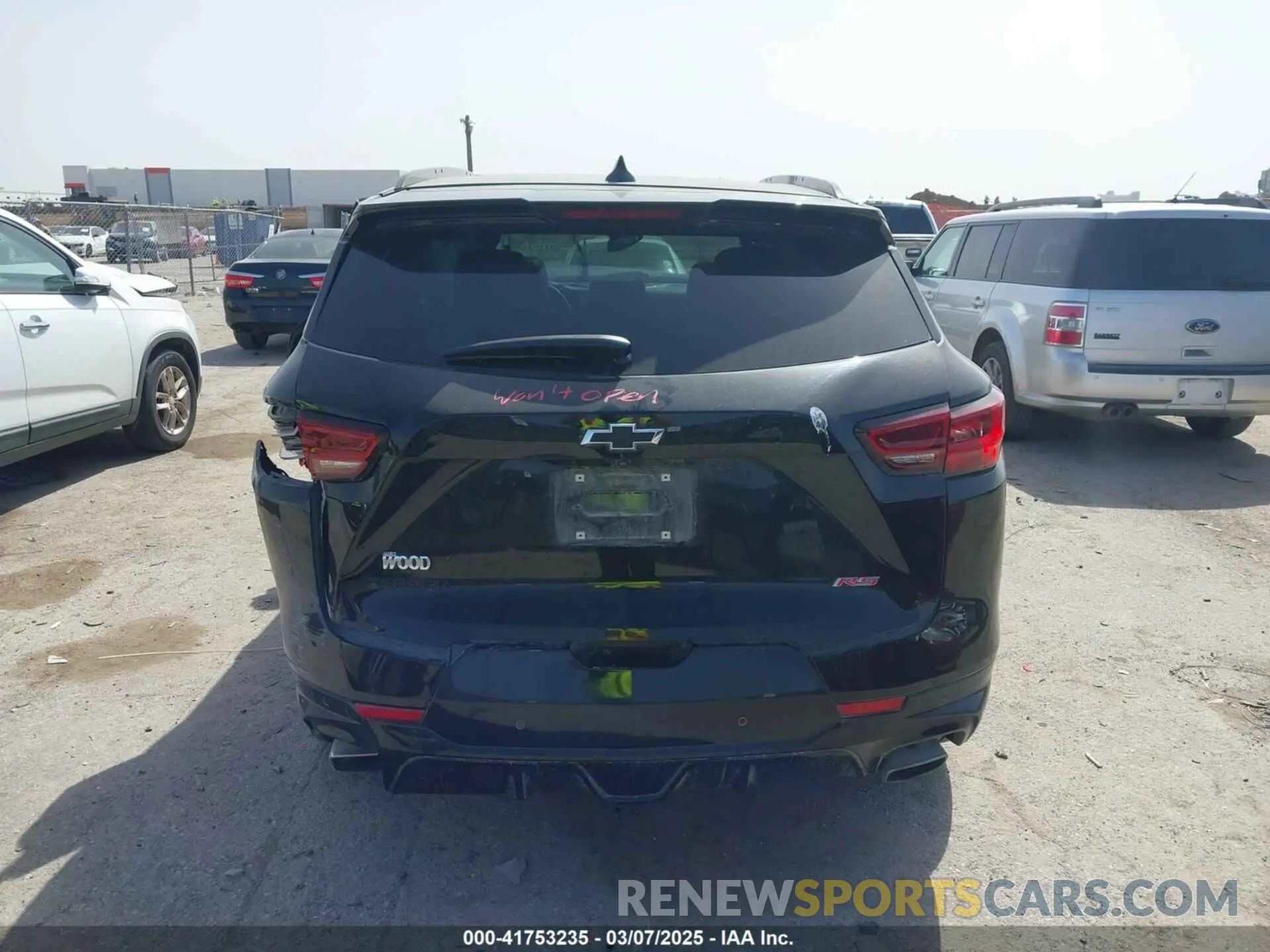 16 Photograph of a damaged car 3GNKBERS7PS102720 CHEVROLET BLAZER 2023