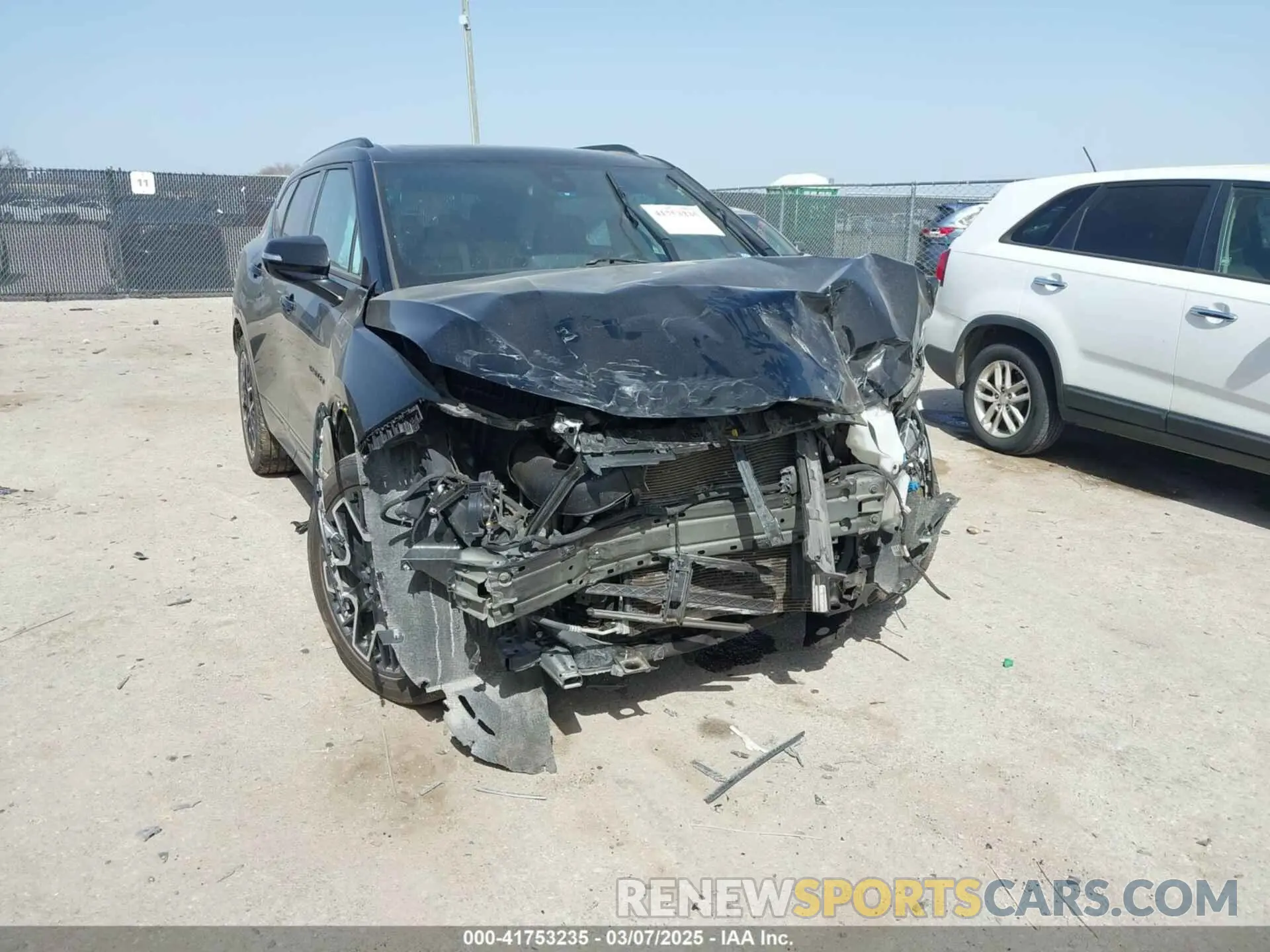 6 Photograph of a damaged car 3GNKBERS7PS102720 CHEVROLET BLAZER 2023