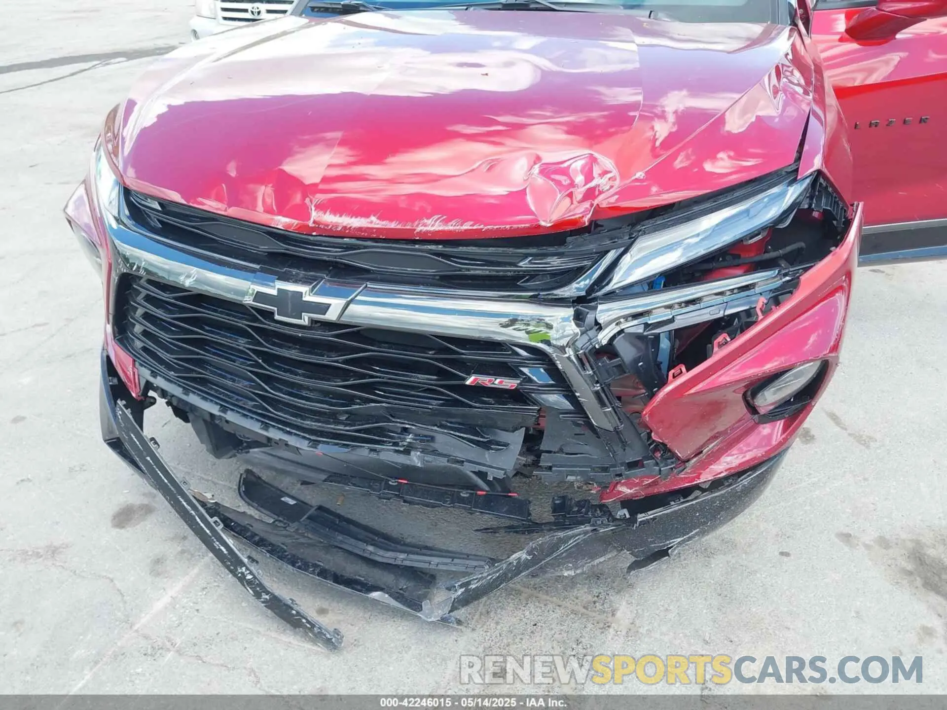 6 Photograph of a damaged car 3GNKBERS9PS184482 CHEVROLET BLAZER 2023