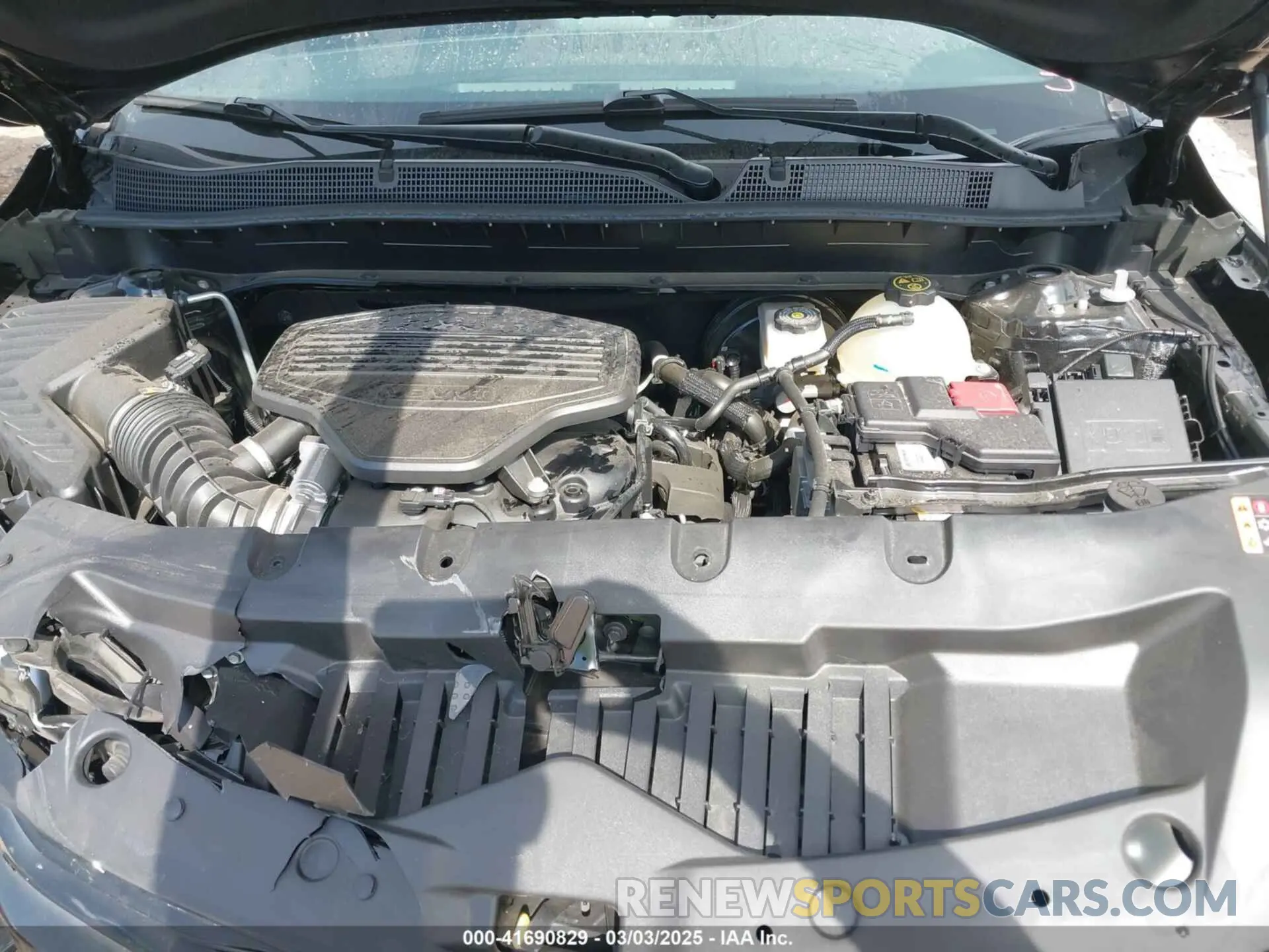 10 Photograph of a damaged car 3GNKBERSXPS150986 CHEVROLET BLAZER 2023