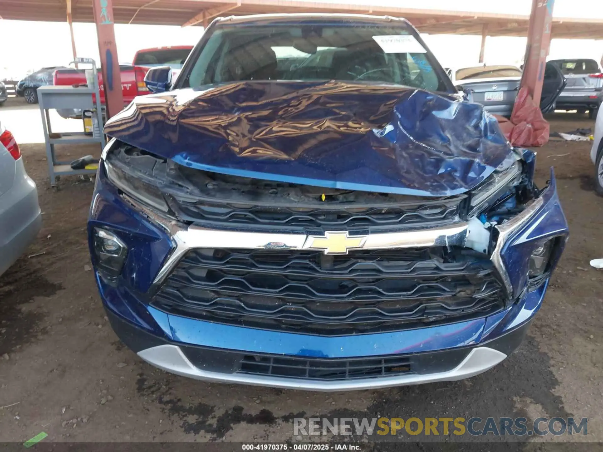 6 Photograph of a damaged car 3GNKBHR40PS120009 CHEVROLET BLAZER 2023