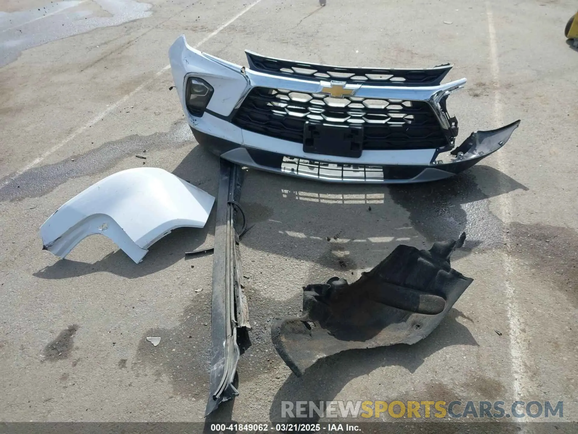 11 Photograph of a damaged car 3GNKBHR40PS223544 CHEVROLET BLAZER 2023