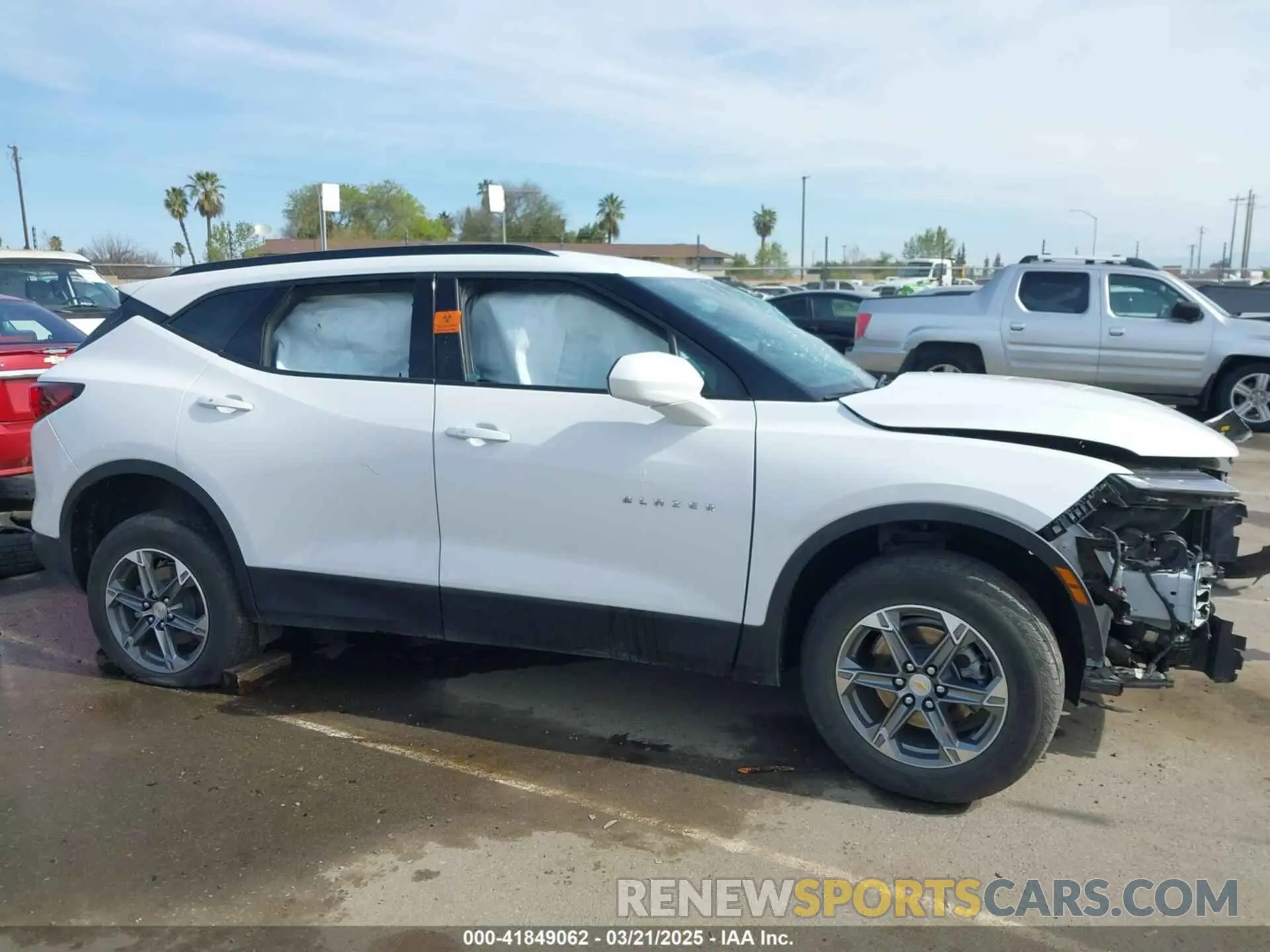 13 Photograph of a damaged car 3GNKBHR40PS223544 CHEVROLET BLAZER 2023