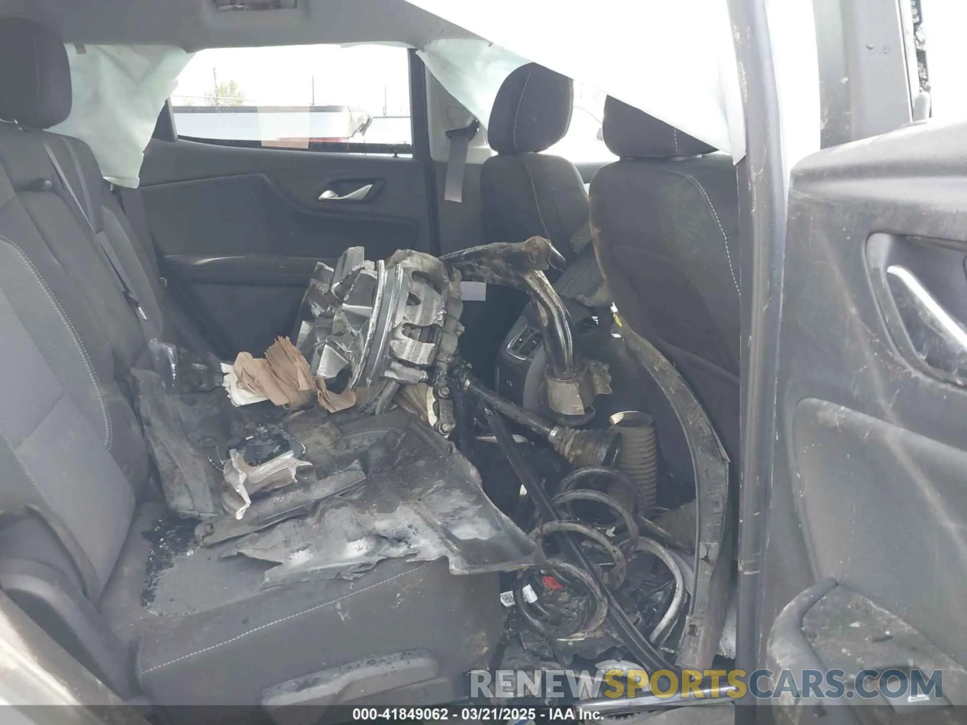 8 Photograph of a damaged car 3GNKBHR40PS223544 CHEVROLET BLAZER 2023